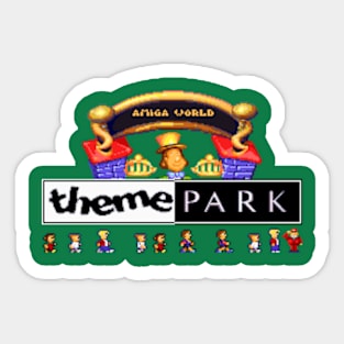 Theme Park Sticker